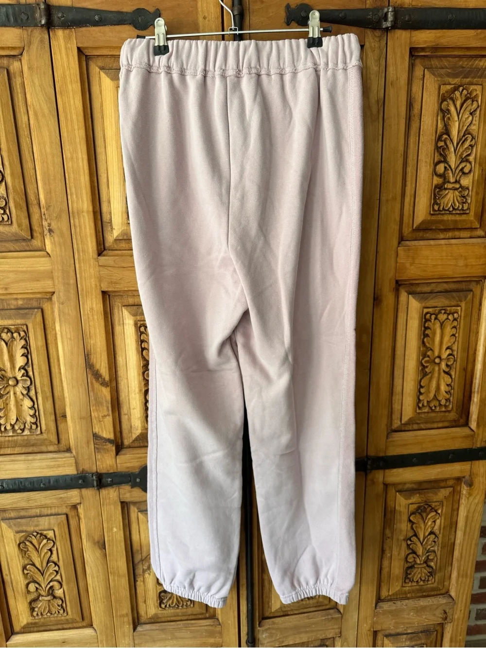 Hem & Thread Pink Drawstring Joggers - Picture 5 of 7